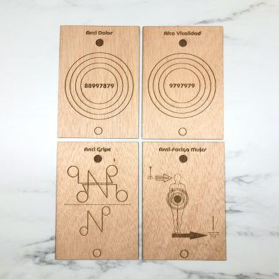 Tablas de Chakra / Reiki gráficos radiónicos