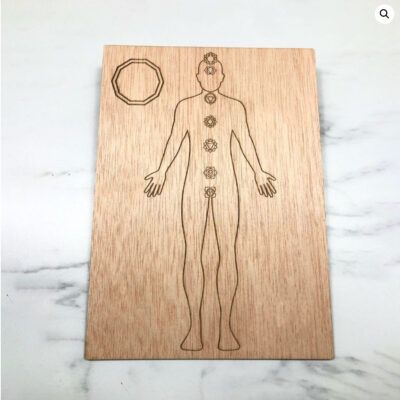 Tabla de sanación de Chakra / Reiki