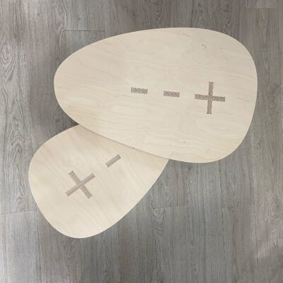 Mesa auxiliar de madera Suma