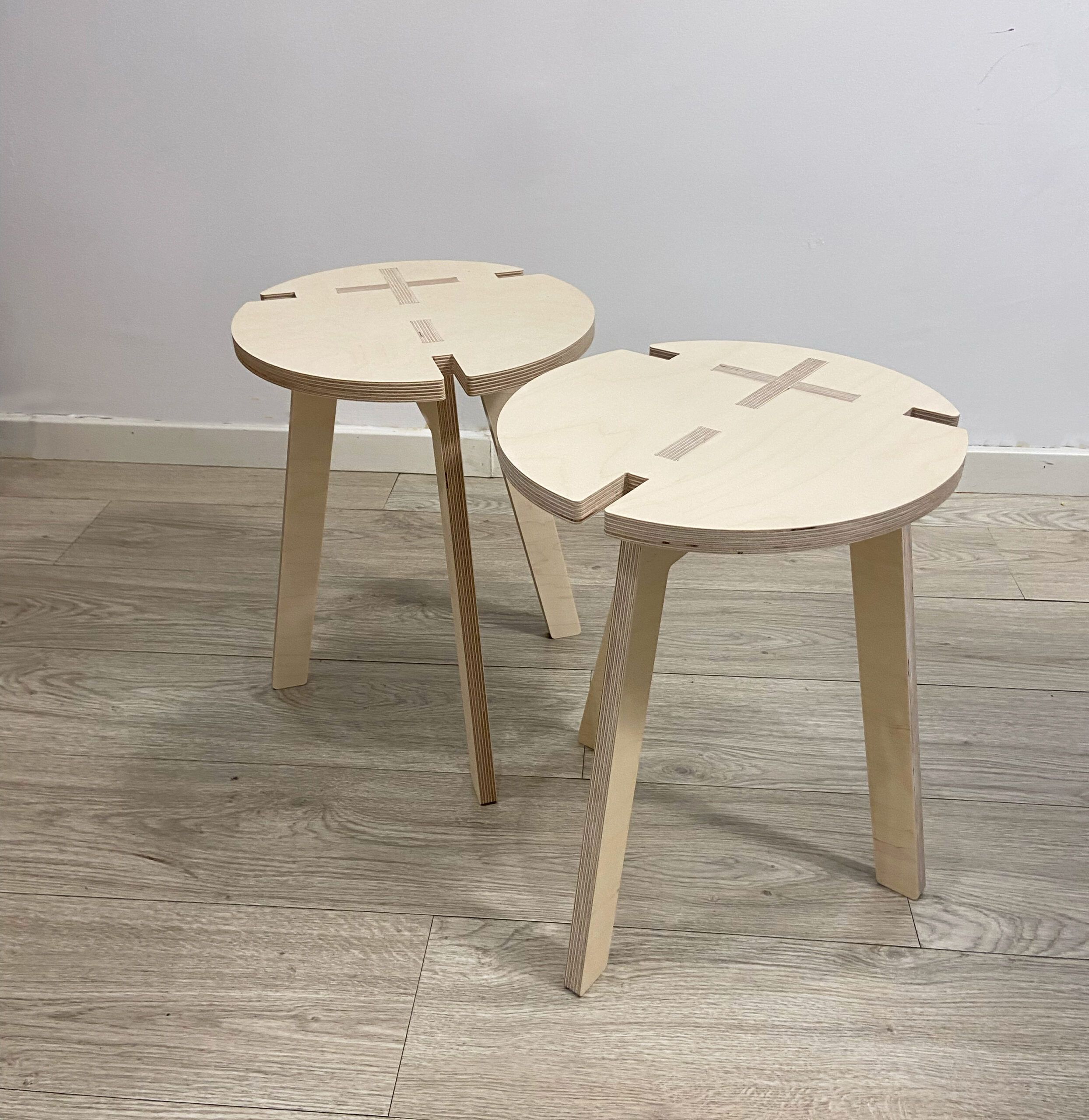 Taburete de madera Suma - Imagen 6
